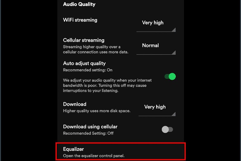 Best Settings for Spotify Equalizer
