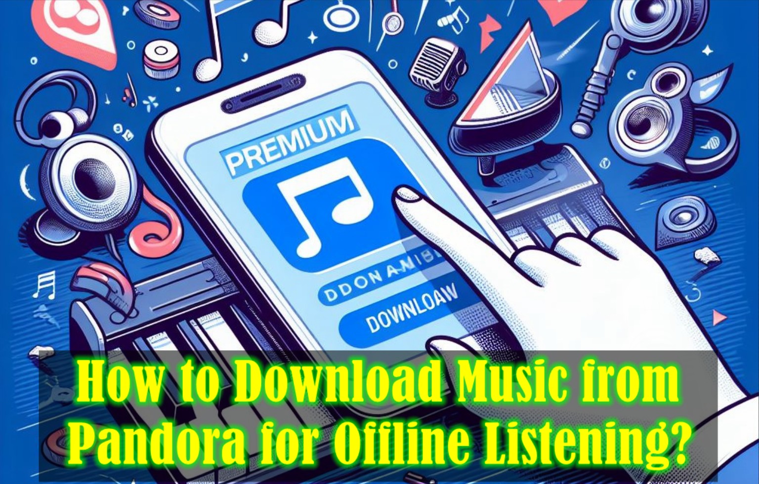如何從Pandora下載音樂以進行離線聆聽?