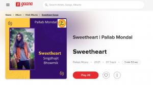 Comment écouter et télécharger la chanson Sweetheart depuis Gaana en 2026