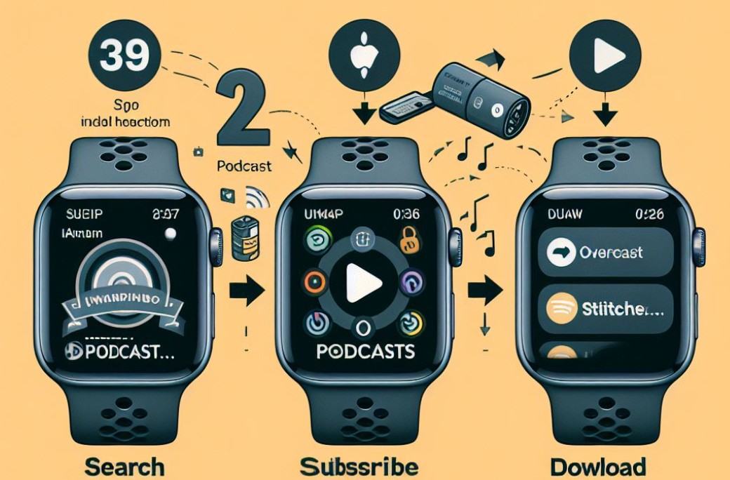 How to Download Podcasts on Apple Watches?