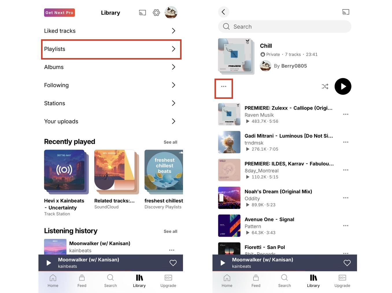 soundcloud 使い方
