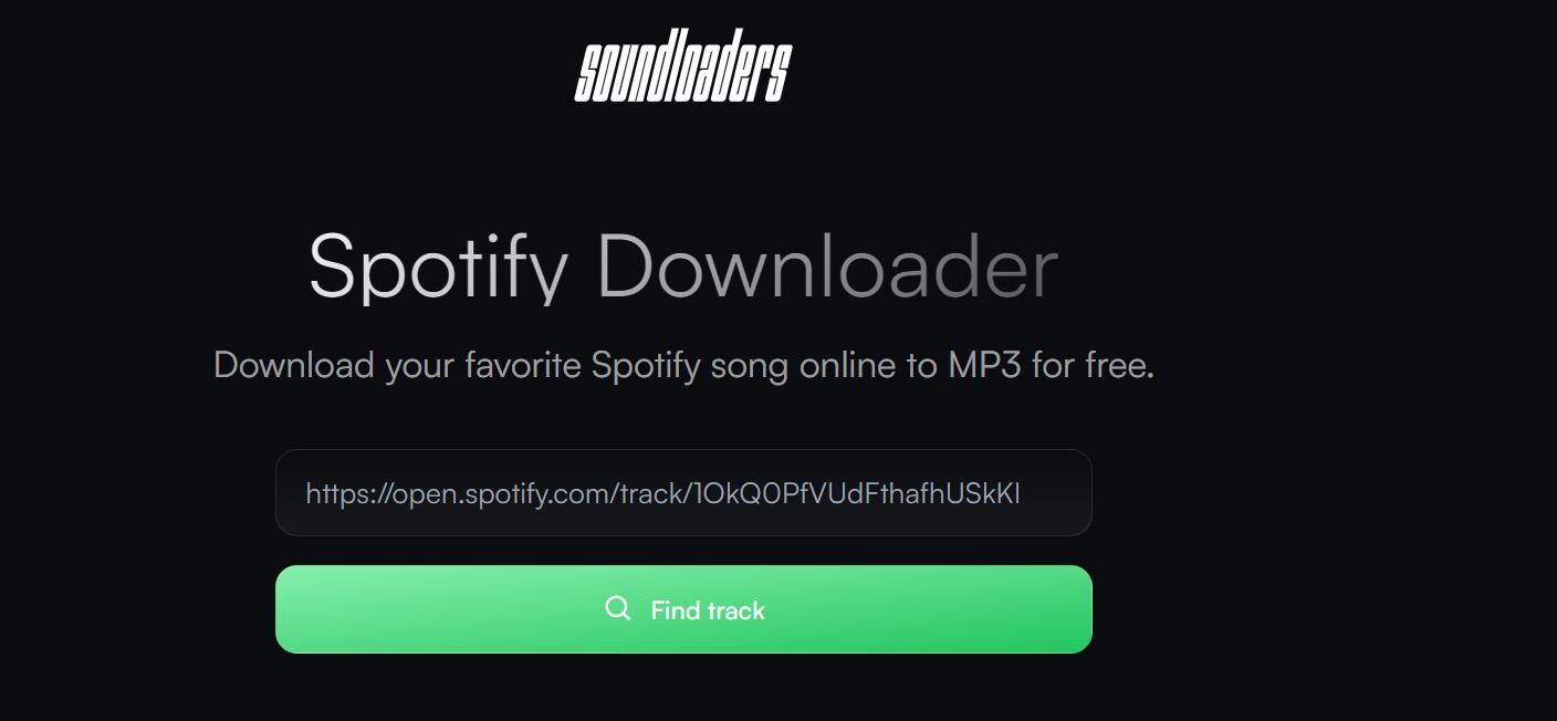 Soundloader Spotify Downloader