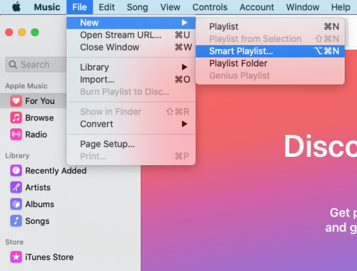 Smart Playlist
