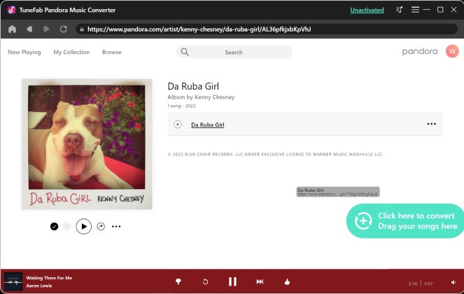 Download Pandora offline with TuneFab Pandora Music Converter