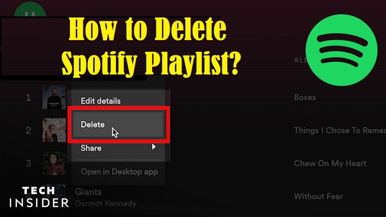 Spotify 電腦版徹底刪除播放清單