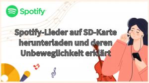 Spotify-Lieder als MP3 herunterladen und auf SD-Karte speichern
