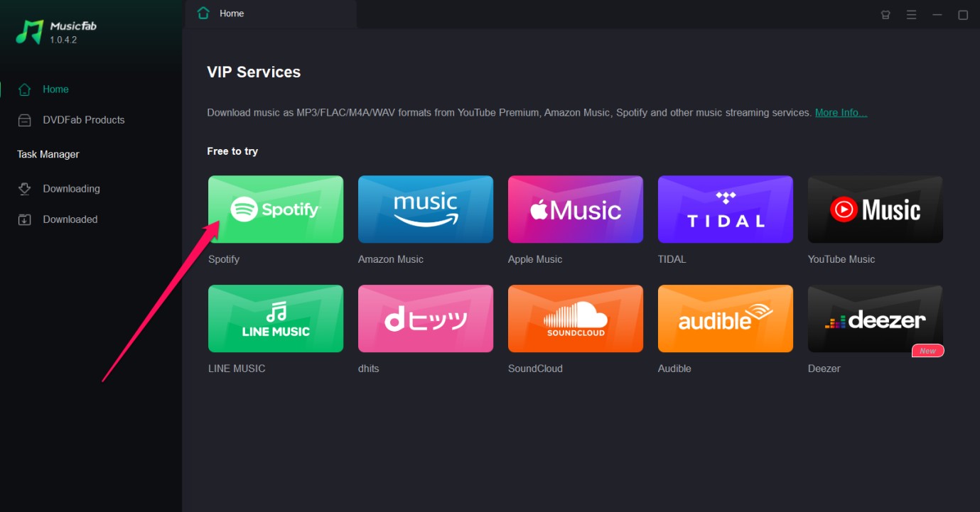 Choose Spotify