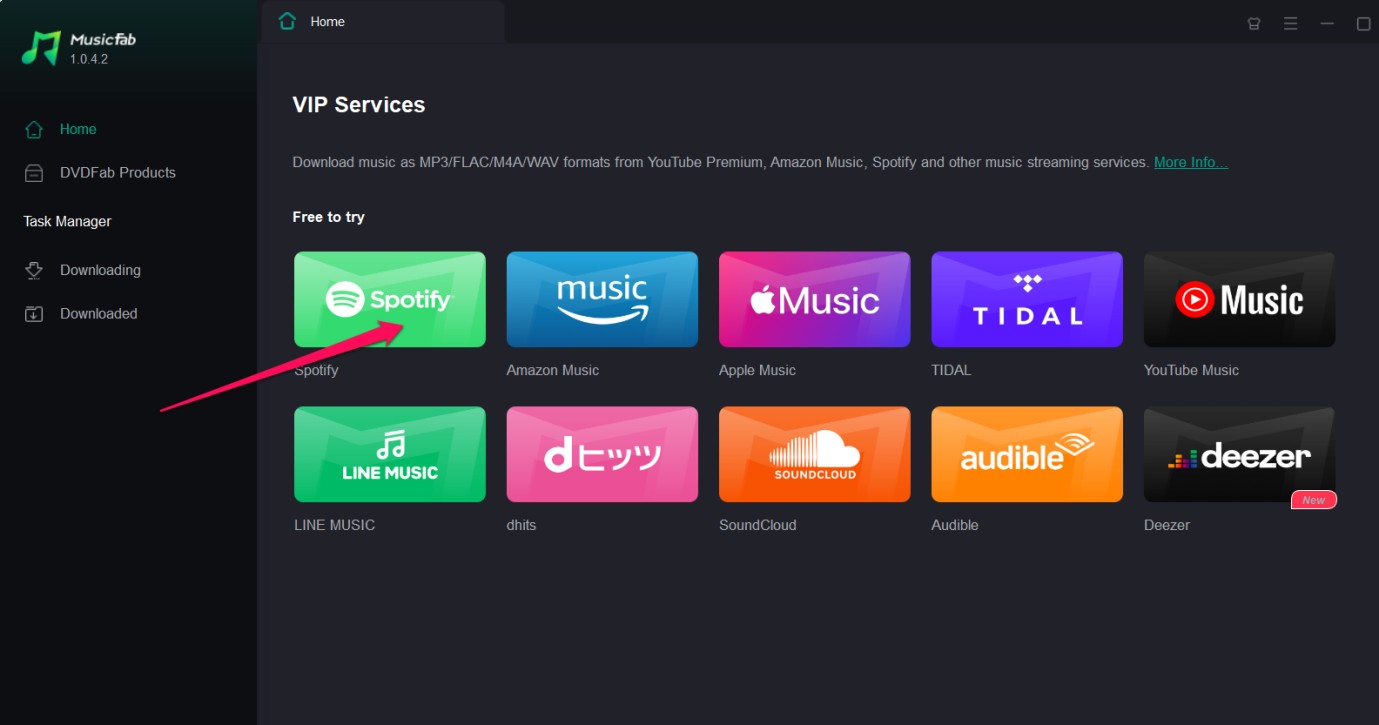 Choose Spotify