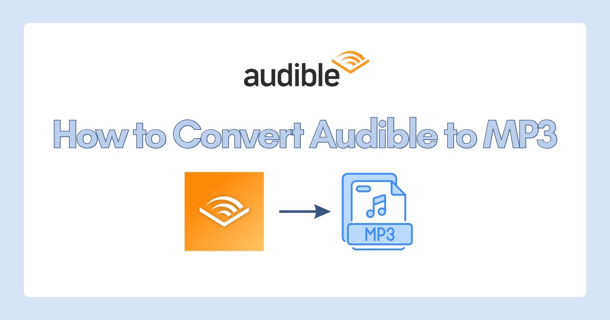 convert audible to mp3