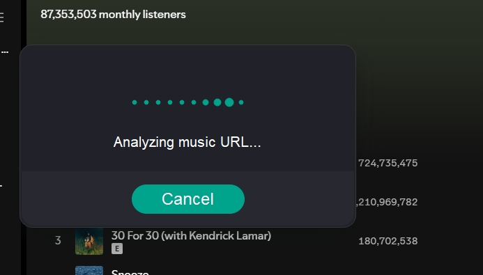 musicfab analyzing