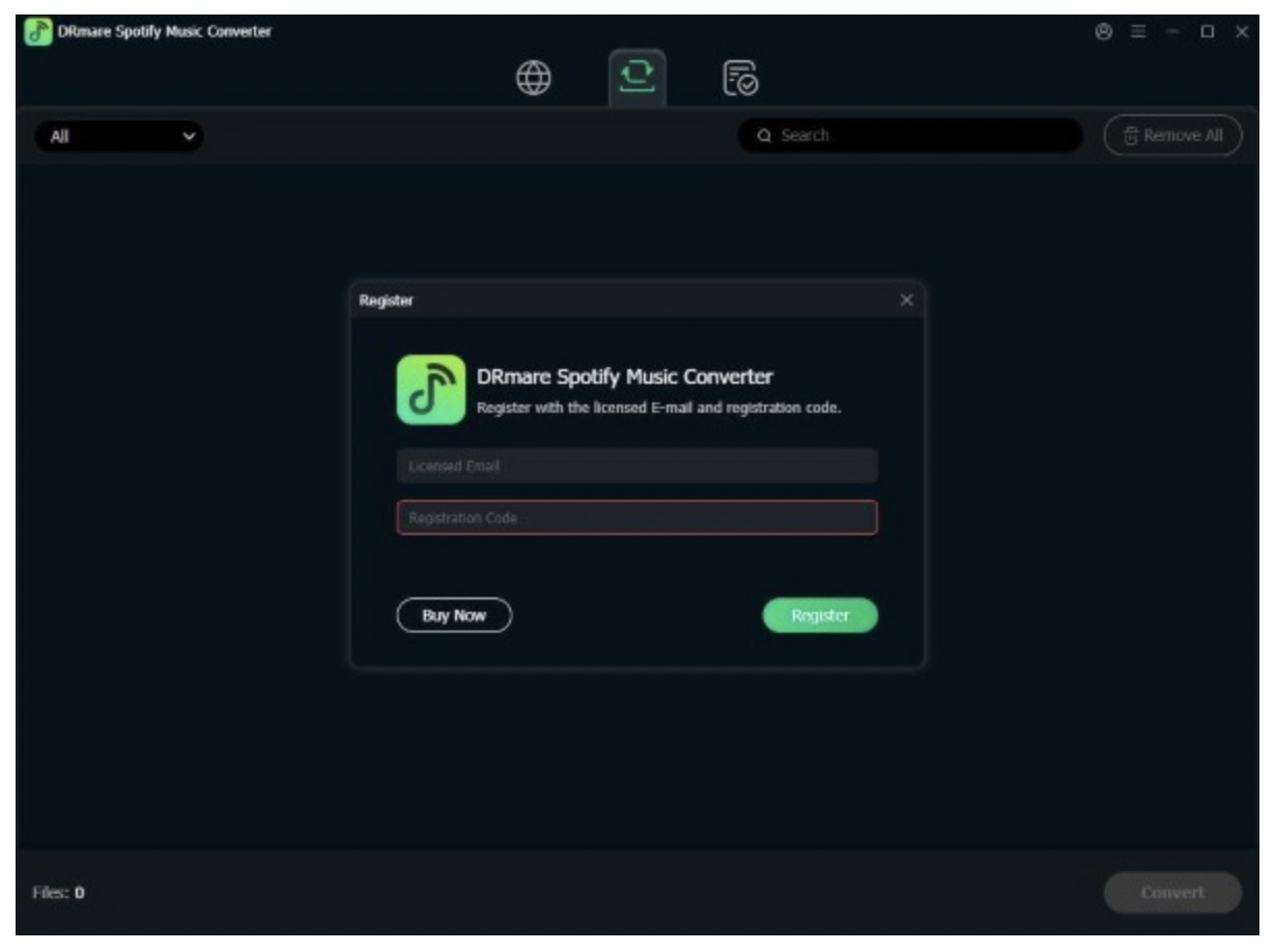 How to Set Up DRmare Spotify Music Converter