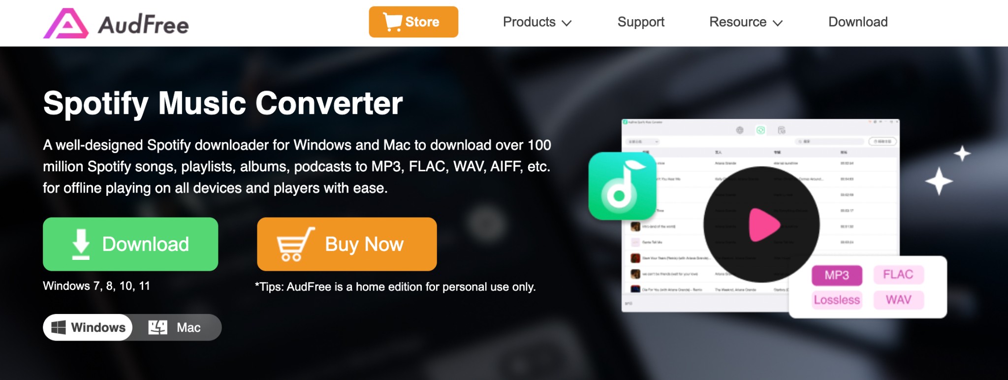What is The AudFree Spotify Music Converter