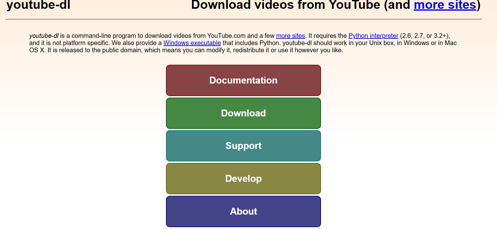 youtube-dl