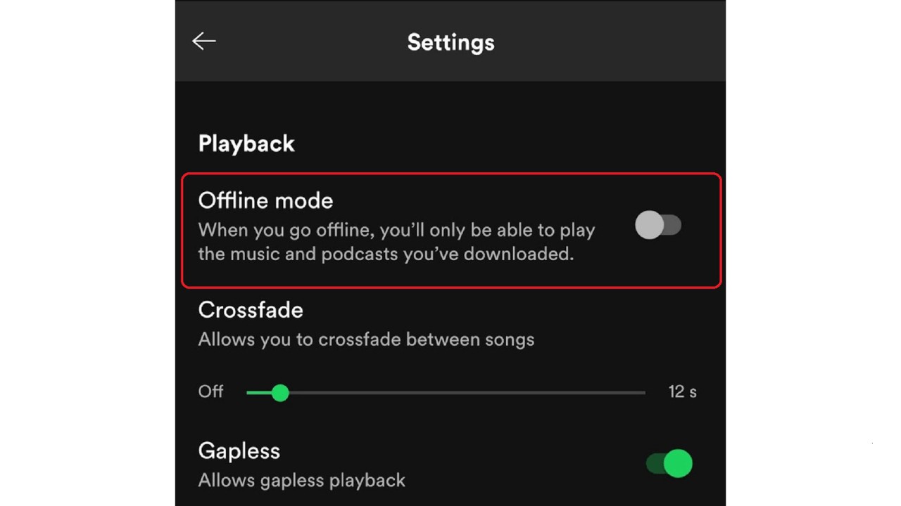 Spotify Premium not working offline