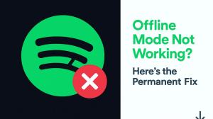 Guide to Spotify Offline Mode Not Working & Plus a Permanent Fix!