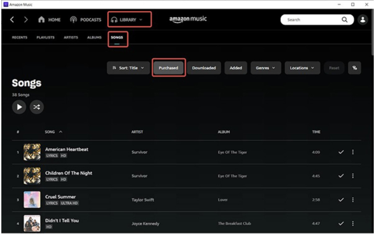 Listening To Amazon Music Offline Using Purchased Amazon Music