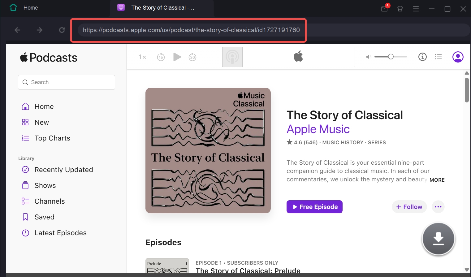 musicfab-download-apple-podcast-guide-1