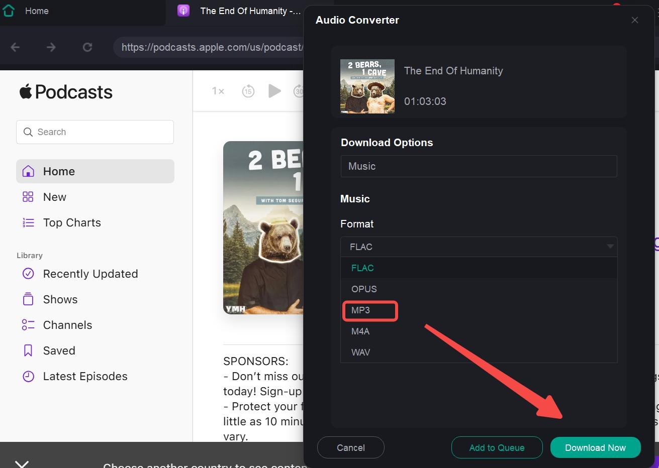 musicfab-download-apple-podcast-to-MP3-guide-3