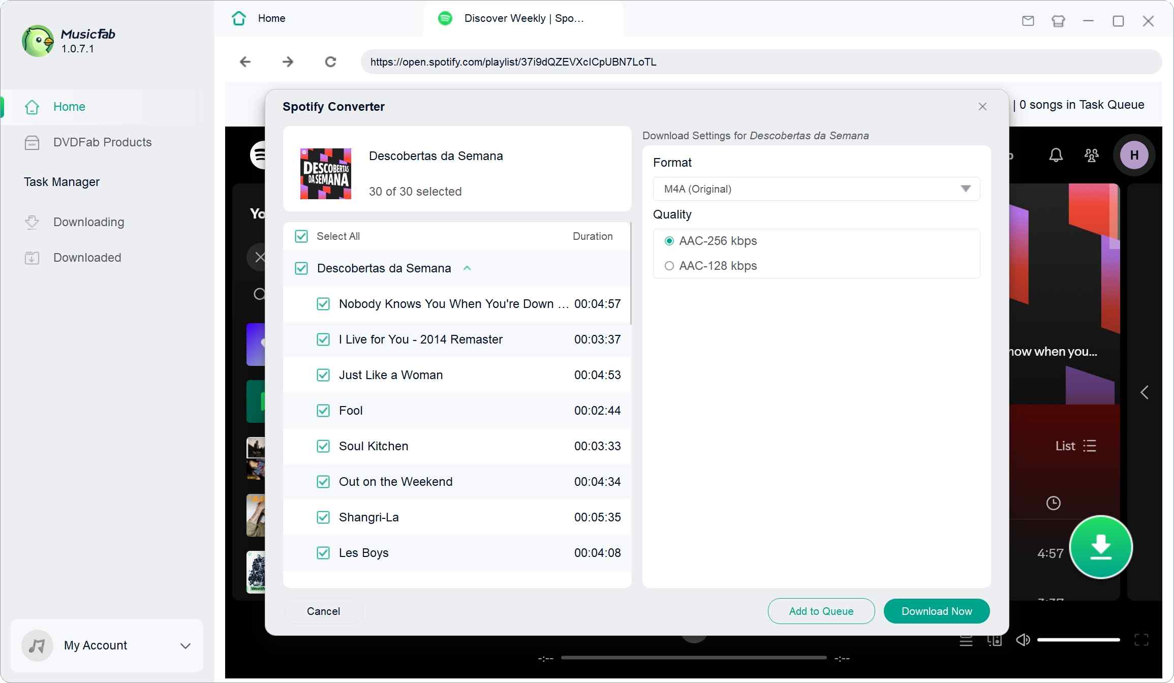 how to use spotify converter step 3