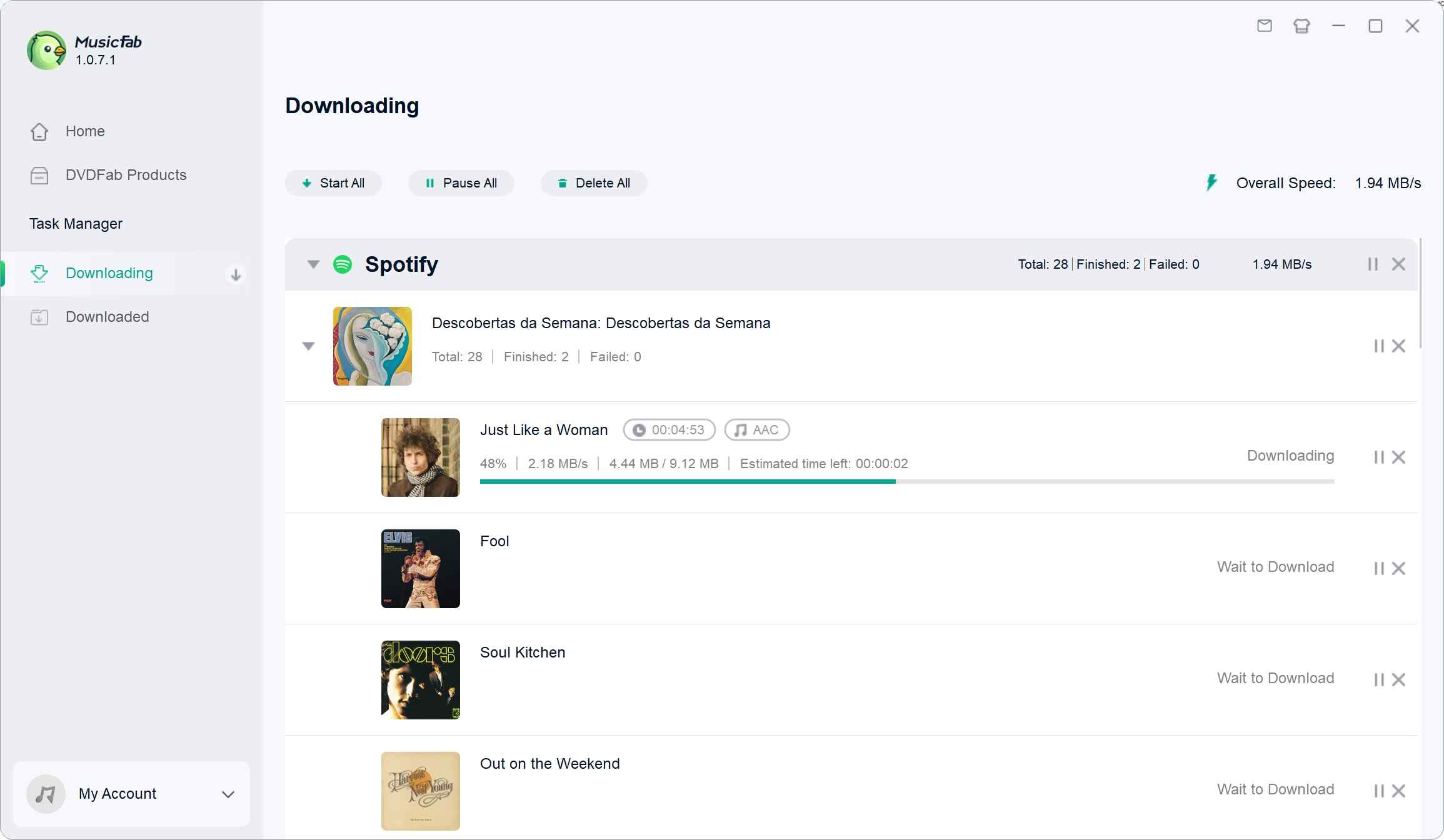how to use spotify converter step 4